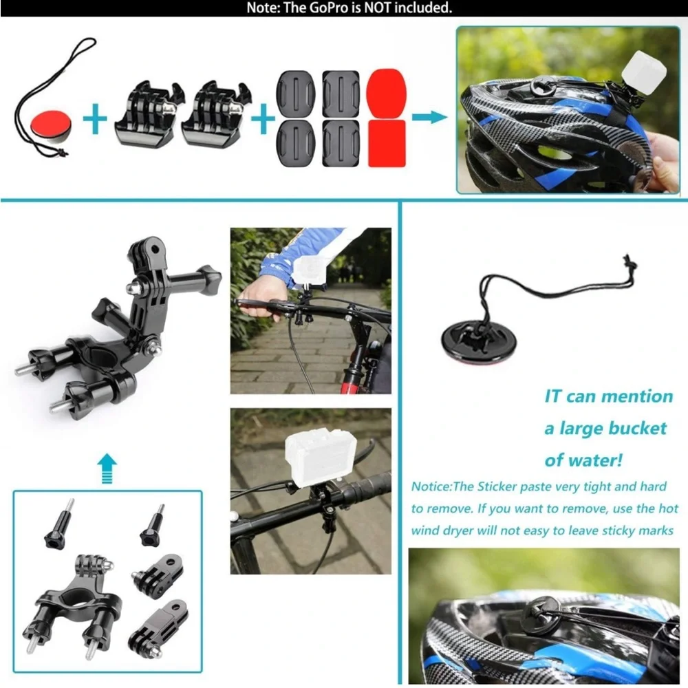 - GoPro Hero 4 Silver with Accessories and Charger